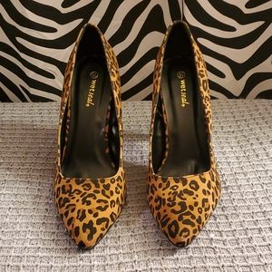 Leopard Heels